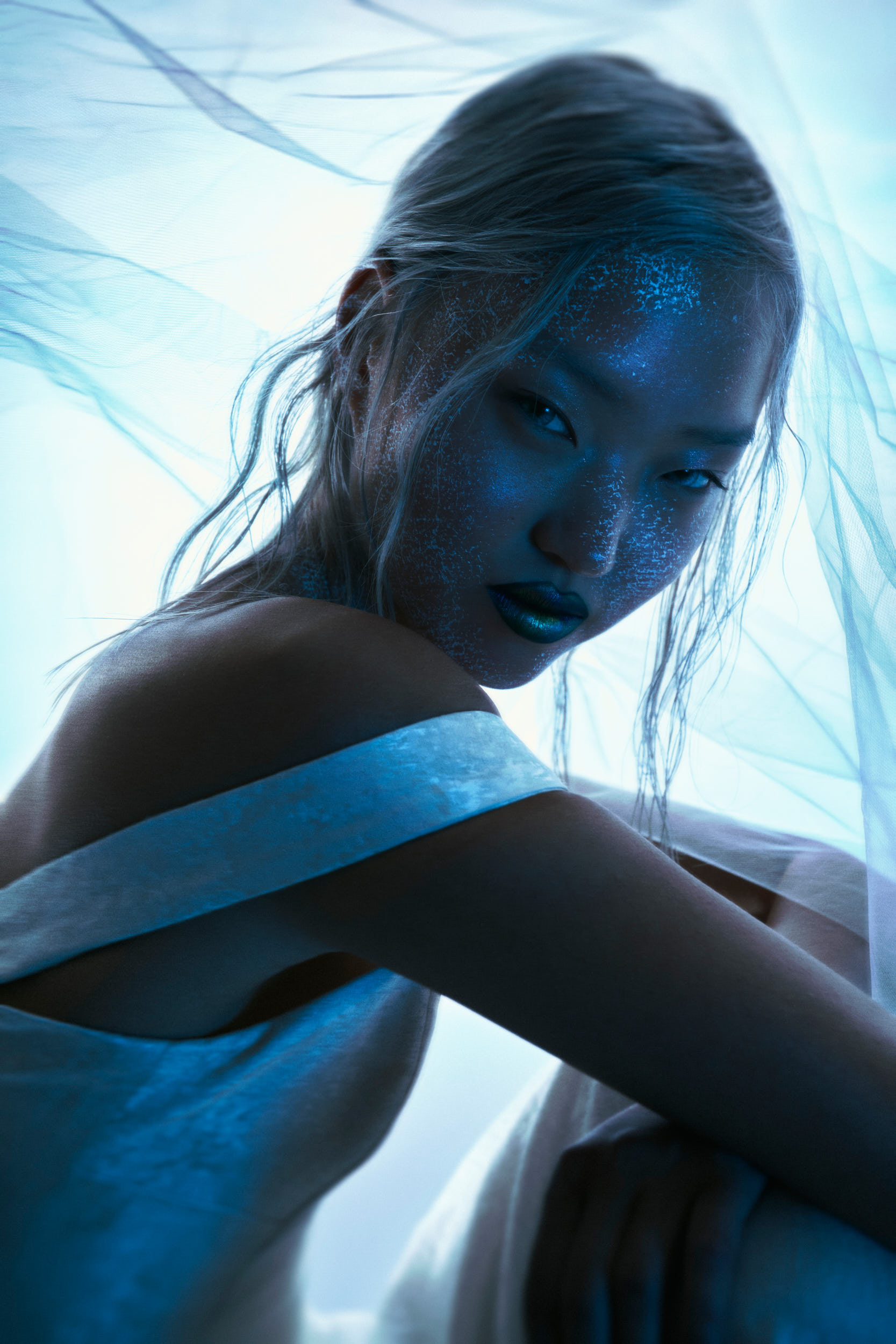 Shooting studio production photographie beauté commerciale