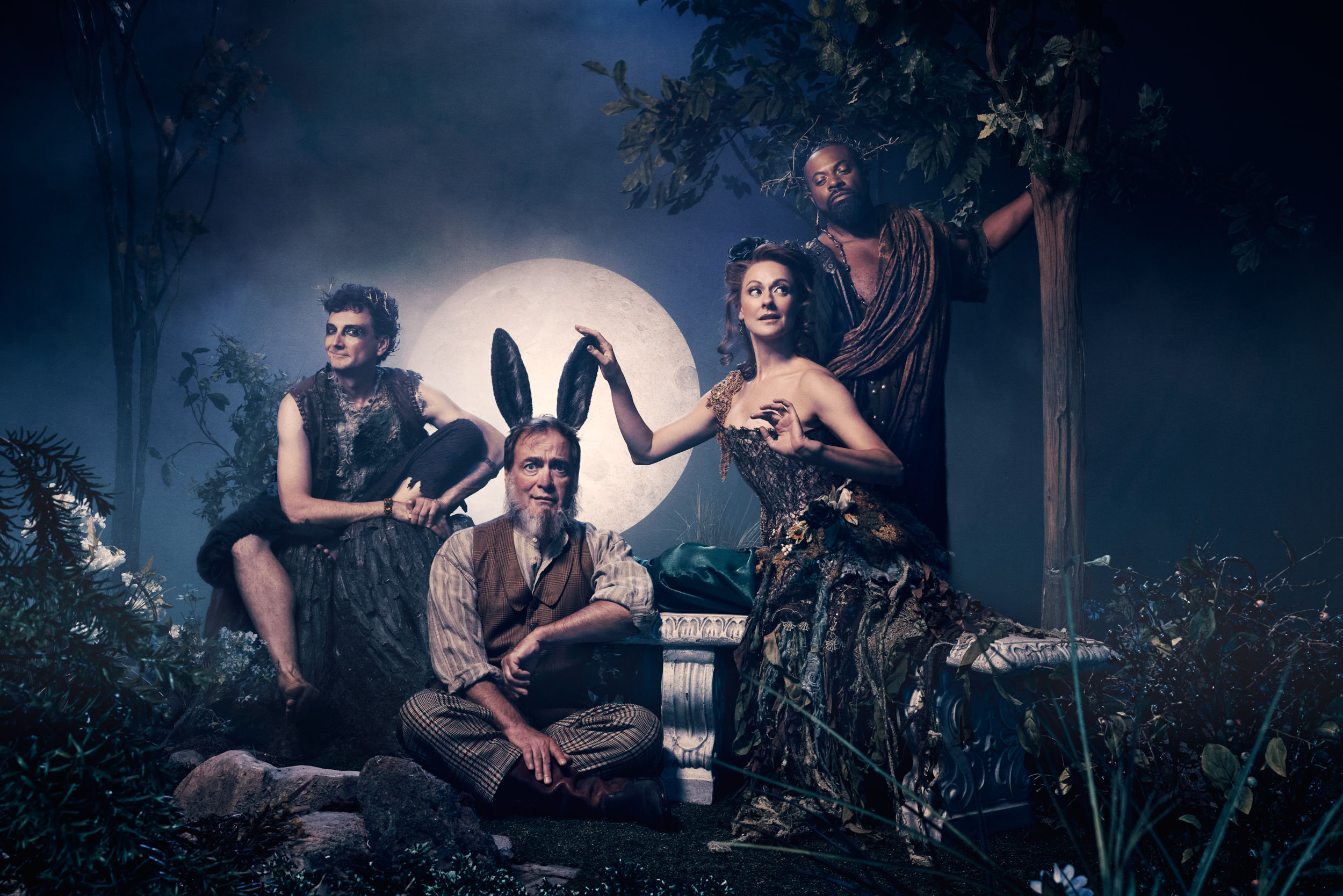 Photographie de groupe pour l'affiche officiel de la piece de théatre A Mid Summer Night's Dream - Stratford Festival